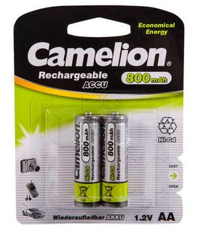 Аккумулятор Camelion АА 800mah Ni-Cd 1шт